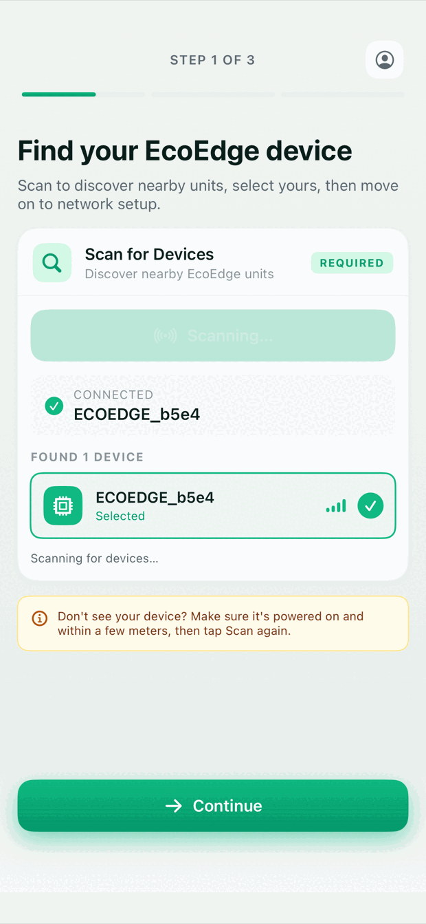 Step 1 — Find your device